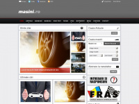 masini.ro Webseite Vorschau