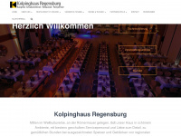 kolpinghaus-regensburg.de Webseite Vorschau