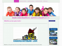 kinderschutzbund-leer.de Webseite Vorschau