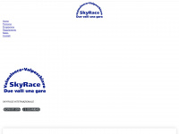 international-skyrace.org Webseite Vorschau