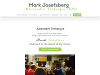 markjosefsberg.com Webseite Vorschau