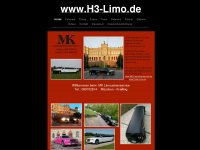 h3-limo.de Webseite Vorschau