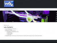 wbv-systems.de Webseite Vorschau