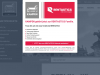 kampen-rentanevent.com Webseite Vorschau