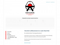 judo-klub-kiel.de Webseite Vorschau