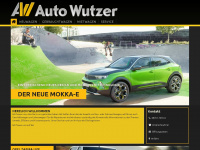 auto-wutzer.de Webseite Vorschau