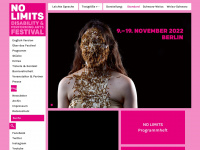 no-limits-festival.de Webseite Vorschau