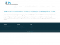 lbb-labor.at Webseite Vorschau