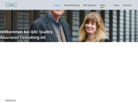 qac.ch Webseite Vorschau