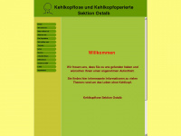 kehlkopflose-ostalb.de Webseite Vorschau