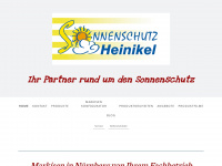 sonnenschutz-heinikel.de Webseite Vorschau