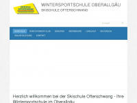 skischule-ofterschwang.de Webseite Vorschau