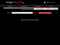 geneva-arena.ch Webseite Vorschau