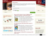 ophi.org.uk Webseite Vorschau