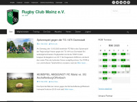 rugby-club-mainz.de Webseite Vorschau