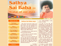 sathya-sai-baba.org Webseite Vorschau