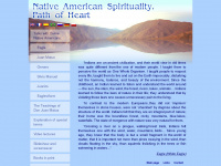 native-american-spirituality.info Webseite Vorschau