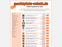 marktplatz-rabatt.de Webseite Vorschau