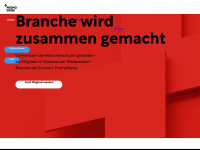 promoswiss.ch Webseite Vorschau