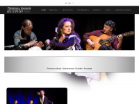 acento-flamenco.de Webseite Vorschau