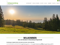 schwarzenberg.at Webseite Vorschau