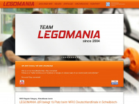 legomania.org Webseite Vorschau