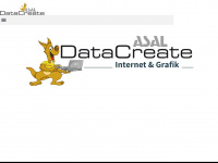 my.datacreate.de Webseite Vorschau