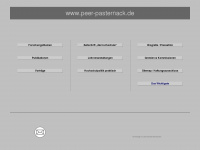 peer-pasternack.de Webseite Vorschau