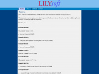 lilysoft.org Webseite Vorschau