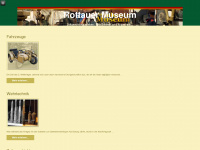 rottauer-museum.de Webseite Vorschau