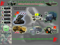 tanksforsale.co.uk Webseite Vorschau