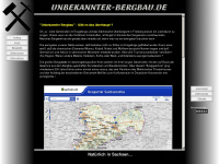 unbekannter-bergbau.de Webseite Vorschau