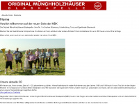 muenchholzhaeuser.de Webseite Vorschau
