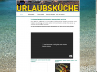 urlaubskueche.com Webseite Vorschau