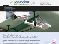 korndoerfer-sicherheit.de Webseite Vorschau