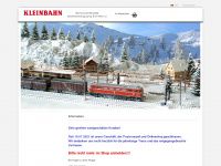 kleinbahn.com Webseite Vorschau