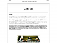 zinoba.de Webseite Vorschau