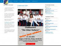 amicitia-holten.de Webseite Vorschau