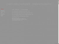 chris-hirschhaeuser.de Webseite Vorschau