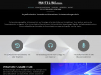 whiteline-music.de Webseite Vorschau
