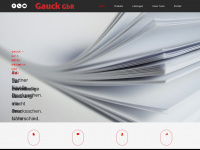 gauck.de Webseite Vorschau