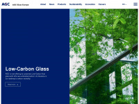 agc-glass.eu Webseite Vorschau