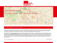 spd-sendenhorst.de Webseite Vorschau