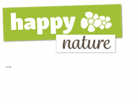happy-nature.de Webseite Vorschau