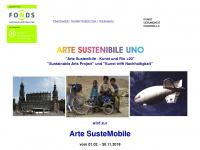 arte-sustenibile.org Webseite Vorschau