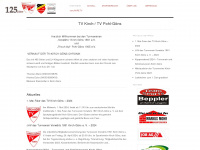 tv-kirch-goens.de Webseite Vorschau