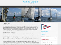 yachtclub-greetsiel.de Webseite Vorschau