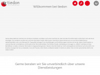 tiedon.ch Webseite Vorschau