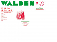 walden3.de Webseite Vorschau