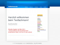 textfachmann.de Webseite Vorschau